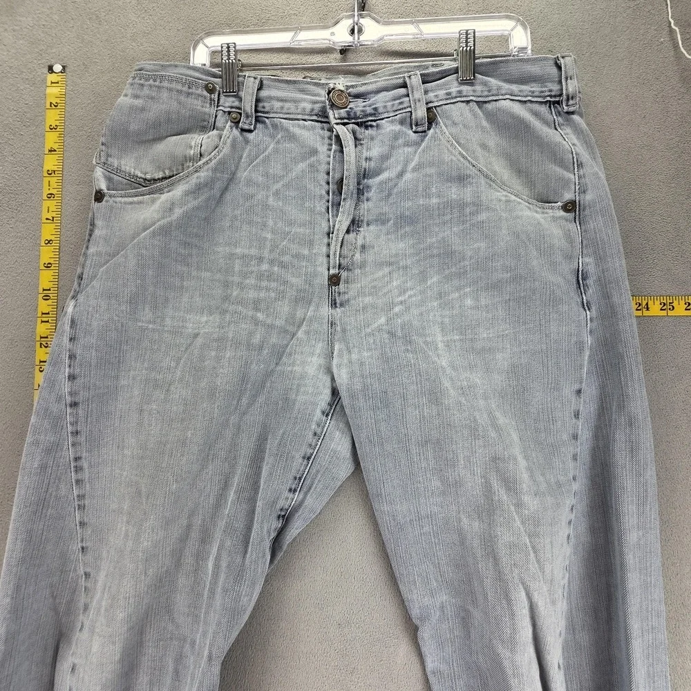 Vintage Levis Engineered Jeans Mens 36x34 Blue Buckle Back Twisted One Pocket